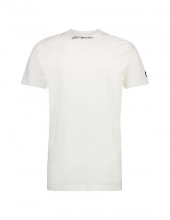 Camiseta Yamaha Revs Big Stripe Blanca  Talla L