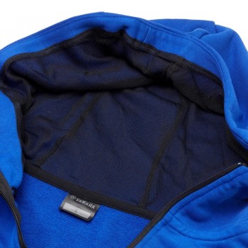 Sudadera con capucha y cremallera Yamaha Paddock Blue Durrus hombre  Talla L