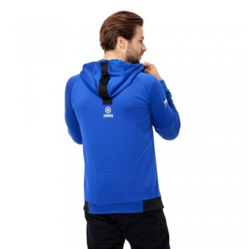 Sudadera con capucha y cremallera Yamaha Paddock Blue Kackney hombre  Talla L