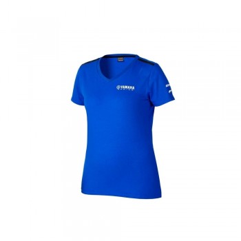 Camiseta Yamaha Paddock Blue Essentials Amalfi lady  Talla L