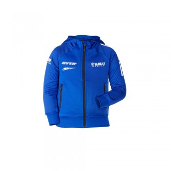 Sudadera con capucha y cremallera Yamaha Paddock Blue Aalst infantil