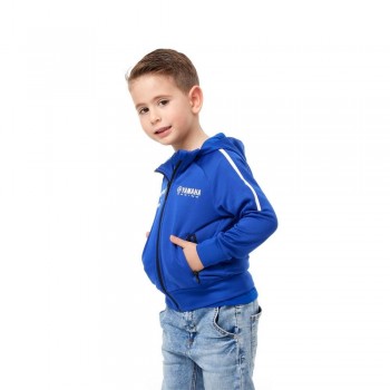 Sudadera con capucha y cremallera Yamaha Paddock Blue Aalst infantil