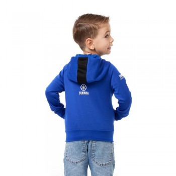 Sudadera con capucha y cremallera Yamaha Paddock Blue Aalst infantil