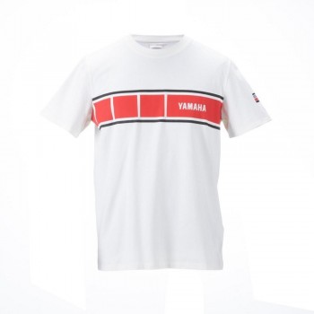 Camiseta Yamaha Race Heritage Baltor blanca hombre
