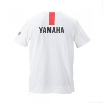 Camiseta Yamaha Race Heritage Baltor blanca hombre