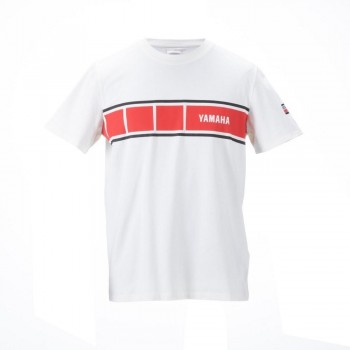 Camiseta Yamaha Race Heritage Baltor blanca hombre T.M