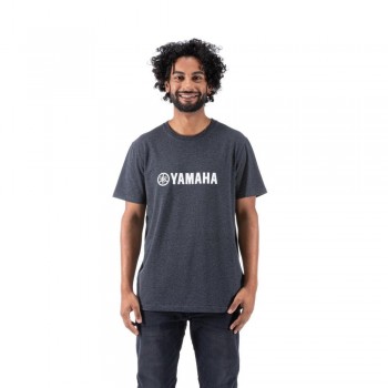 Camiseta Yamaha Revs Pretoria gris hombre
