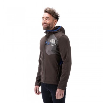 Sudadera con capucha y cremallera Yamaha Tenere 700 World Raid Arbol hombre