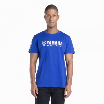 Camiseta Yamaha Paddock Blue Essentials Cork azul