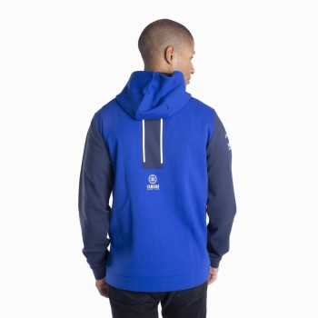 Sudadera con capucha Yamaha Padock Blue 2024 hombre