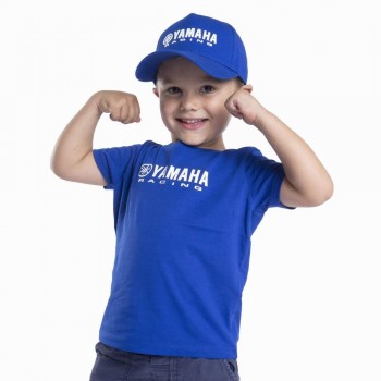 Camiseta Yamaha Paddock Blue Essentials Bruges infantil