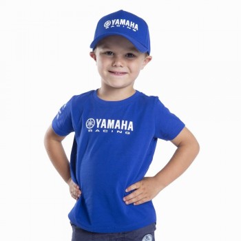 Camiseta Yamaha Paddock Blue Essentials Bruges infantil