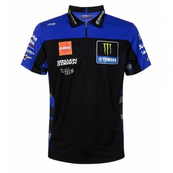 Polo replica Monster Energy Yamaha MotoGP Team 2024 hombre