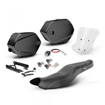 Pack accesorios Travel Yamaha Tracer 7 2021-2024 Sonic Gray MDNM1