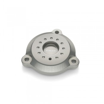 Tapa motor trasera aluminio Yamaha T-Max 560 2022-2024 plata