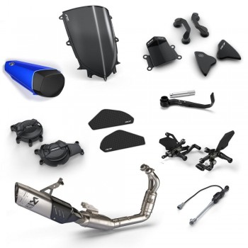 Pack accesorios Adrenaline Yamaha R7 2022-2024 azul