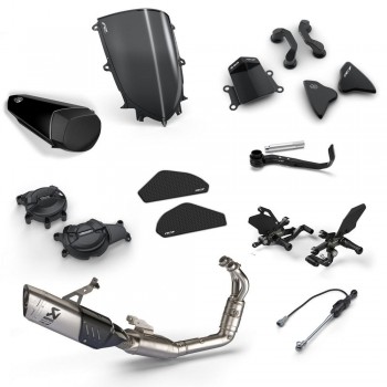 Pack accesorios Adrenaline Yamaha R7 2022-2024 negro