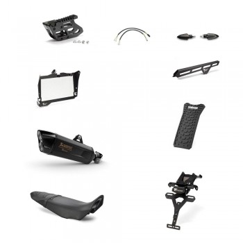 Pack accesorios Rally Yamaha Tenere 700 2019-2024 negro