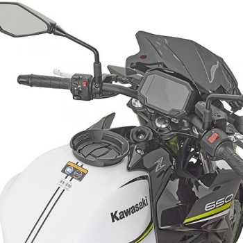 Kit montaje bolsa deposito Givi Tanklock para Kawasaki Z650 2017-2022