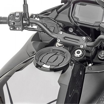 Kit montaje bolsa deposito Givi Tanklock para Kawasaki Eliminator 500 2024, Versys 650 2022-2024, Z650RS 2022-2024