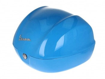 Baul 32L Vespa GTS, GTV, Primavera, Sprint, Elettrica, PX  Azul claro brillo A19