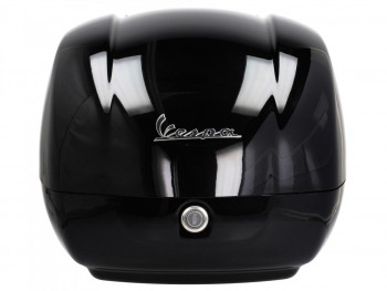 Baul 36L Vespa GTS, GTV, Super Negro Vulcano 98/A respaldo negro