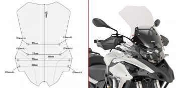 Cupula Benelli TRK502X 2018-  Givi