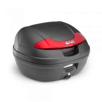 Baul 34L Givi E340 Vision Tech reflex rojo