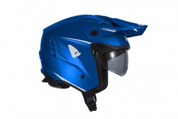 Casco Jet UFO Sheratan azul talla S