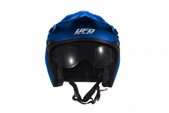 Casco Jet UFO Sheratan azul talla S