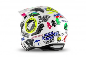 Casco Jet UFO Sheratan Graphics new talla L