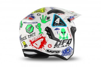 Casco Jet UFO Sheratan Graphics new talla L