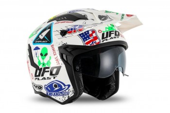 Casco Jet UFO Sheratan Graphics new talla L