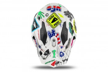 Casco Jet UFO Sheratan Graphics new talla L