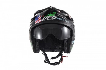 Casco Jet UFO Sheratan Graphics talla L