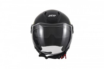 Casco Jet UFO Spirit negro talla M