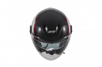 Casco Jet UFO Spirit Blanco-Negro talla S