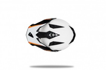 Casco UFO Aries Blanco-Negro