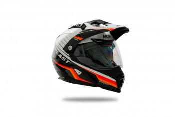 Casco UFO Aries Blanco-Negro