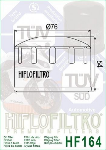 Filtro aceite BMW C400, C650, Rnine, R1200, K1600, R18, Kymco AK550, CV3 550  Hiflofiltro