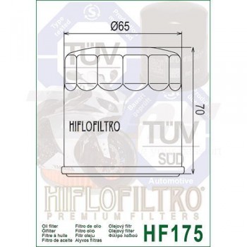 Filtro aceite Harley Davidson, Indian  Hiflofiltro