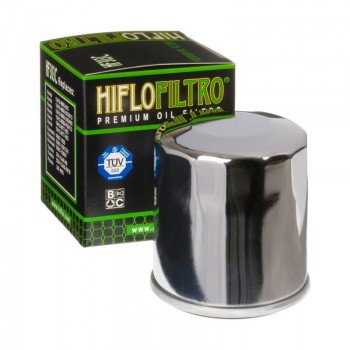 Filtro aceite Bimota, Honda, Kawasaki, Polaris, Yamaha  Hiflofiltro cromado