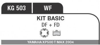 Kit Disco Freno Y Pastillas
