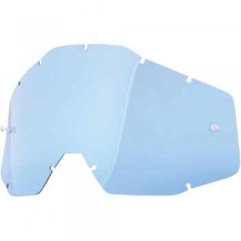 Cristal gafas 100% Azul antifog