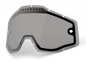 Cristal gafas 100% Accuri, Racecraft, Strata doble ahumado vented anti-fog