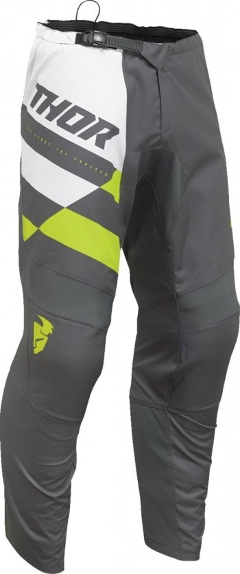 Pantalones Thor Sector Checker gris-verde talla 32