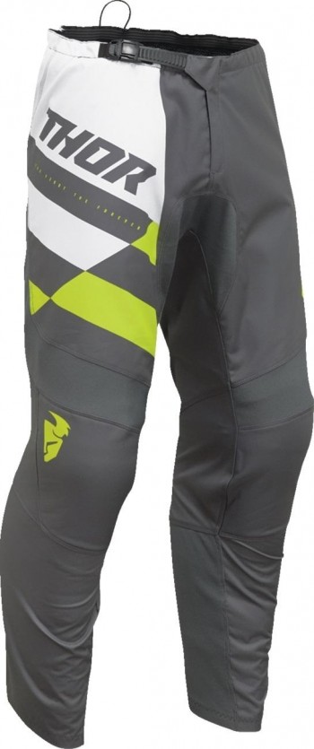 Pantalones Thor Sector Checker gris-verde talla 34
