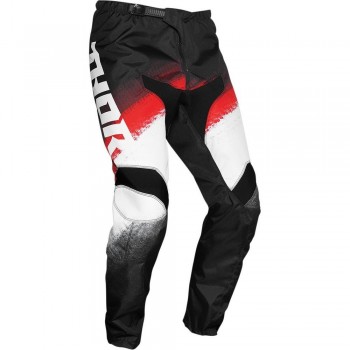 Pantalones Thor Sector Vapor negro/rojo talla 46