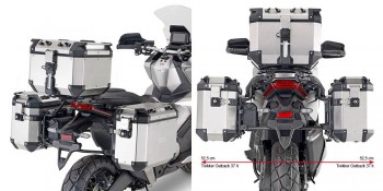 Soporte maletas laterales Givi One Fit Honda X-Adv 750 2021-2024