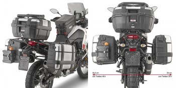 Soporte maletas laterales Givi One Fit Yamaha Tenere 700 2019-2024, Tenere 700 World Raid 2022-2024